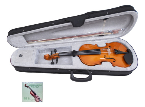 Kit Violin Equipado 1/8 Ideal Para Niños Principiante Vego