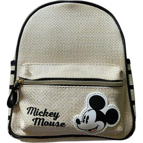 Mochila Cartera Disney Mickey Mouse - Beige