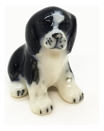 Witnystore Pequena Figura De Cachorro De Springer Spaniel In