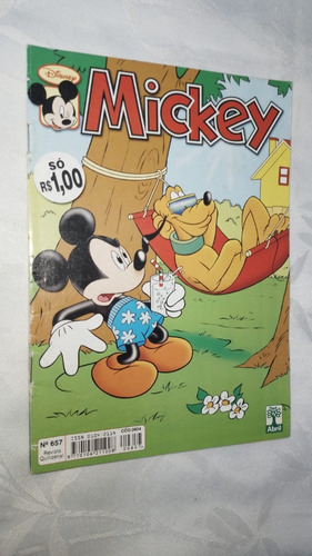 Gibi Mickey - Nº 657 - Abril ( 5484 ) (Usado)