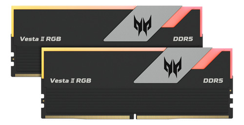 Kit Memoria Ram Acer Predator Vesta Ii Rgb Ddr5 6000mhz