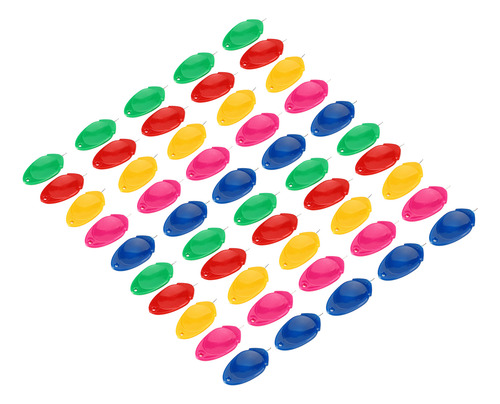 Enhebradores De Agujas De Colores, 50 Unidades, 5 Colores, P