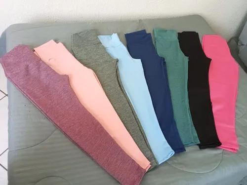 Leggins Leguis Lycra Suplex Deportivo Gym Abdomen Mujer