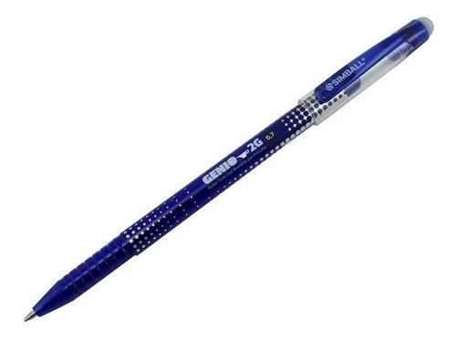 Boligrafo Simball Genio 2g Borrable Azul