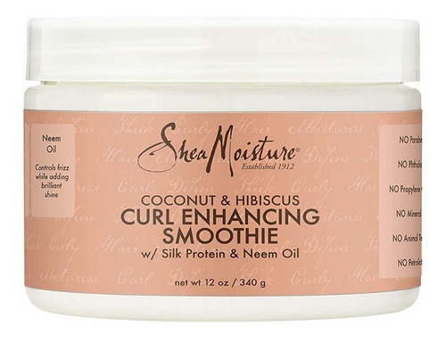 Batido Para Mejorar Los Rizos De Coco, Shea Moisture, 12 Oz.