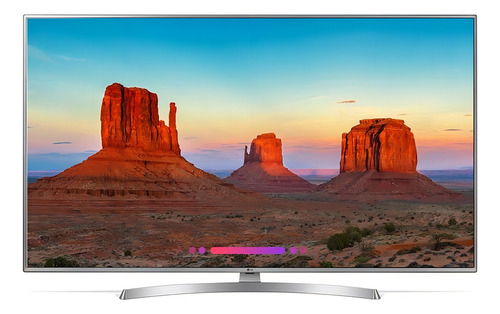 Smart TV de 65" LG AI ThinQ 65UK6550 con pantalla LED 4K