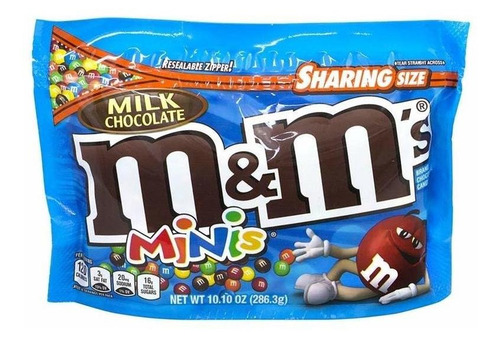 Mm S Minis - Caramelo De Chocolate Con Leche De 10.1 Onzas,