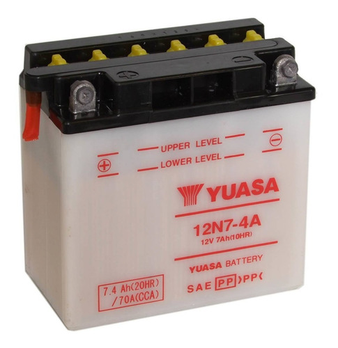 Bateria Motos Yuasa 12n7-4a 12v Emporio
