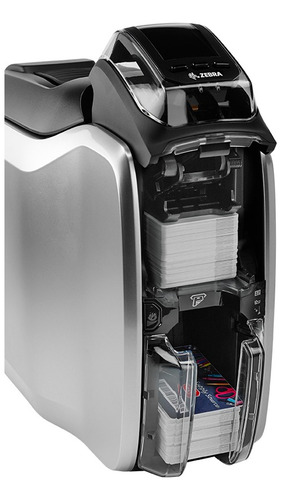 Impresora De Tarjetas Zebra Zc300, Dos Caras, 300dpi, Usb