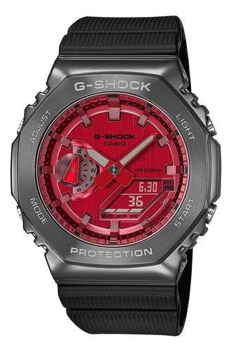 Relógio Casio Gm-2100b-4adr G-shock Aço Metal Carbon Core