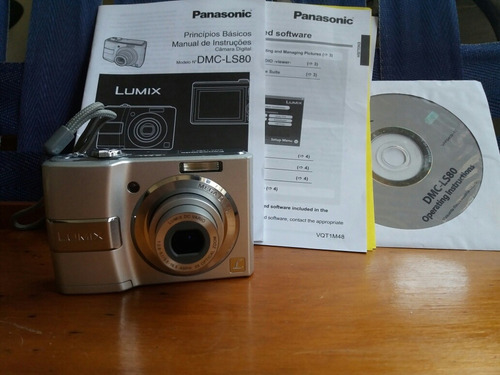 Cámara Digital Panasonic Lumix  Dmc-ls80