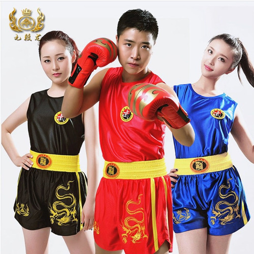 Traje De Artes Marciales Para Adultos Sanda Dragon Print