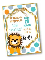 Comprar Kit Imprimible Pequeño León 100% Editable Mod.1 Leoncito
