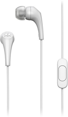 Audífonos Motorola Earbuds 2- S Mano Libres 3.5 Color Blanco