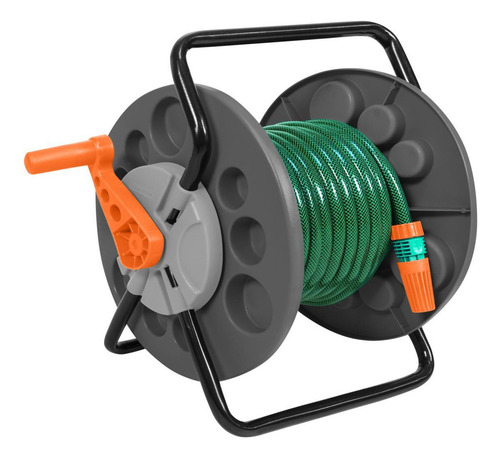 Enrolador De Mangueira Tramontina + Acessórios