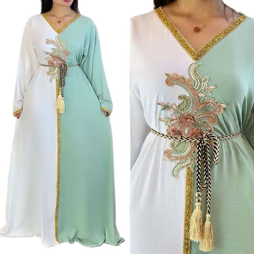 Middle East Dubai Muslim Long Dress