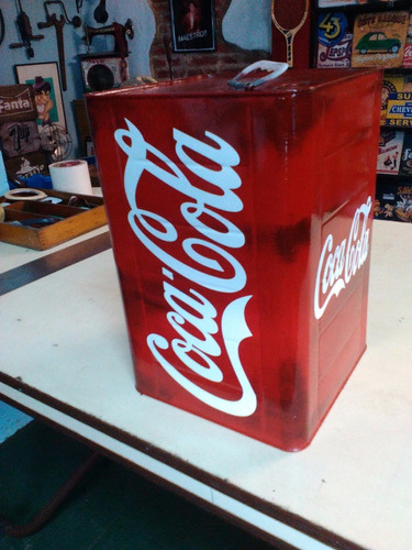 Lata Antigua Personalizada(coca Cola)