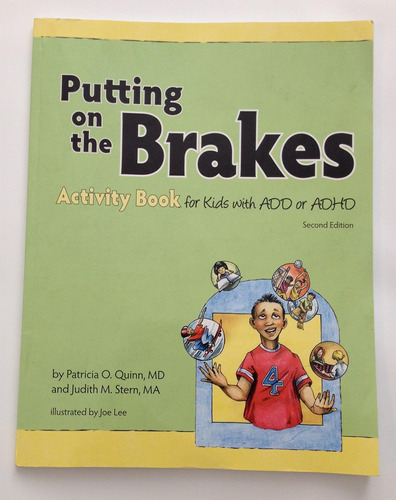 Libro: Putting On The Brakes Activity Book For Kids With Add