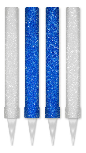 Pack 4 Bengalas De Godoy Cruz Tomba Gibre Blanca Azul Tortas