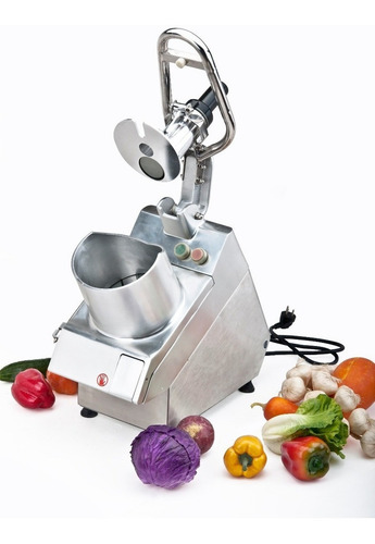 Imagen 3 de 3 de Cortadora Eléctrica Industrial De Verduras Vegetales Dlectro