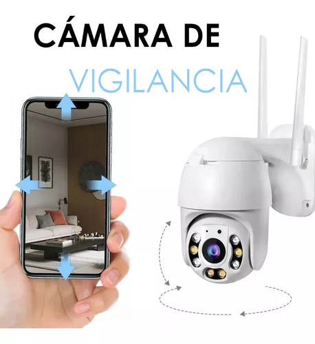 Cámaras para seguridad en el hogar, cámara interior inteligente de 360  grados, cámara inalámbrica resistente a la intemperie al aire libre, cámara  de