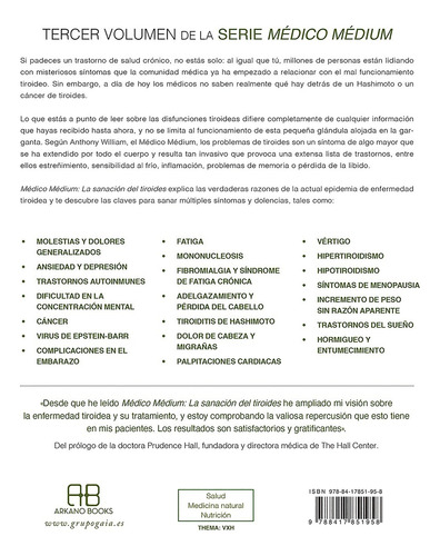Medico Medium: La Sanacion Del Tiroides - Anthony William