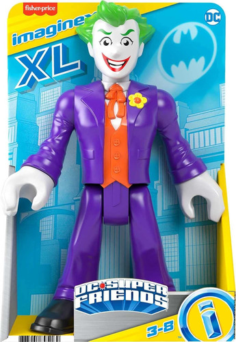 Boneco Imaginext Dc Super Friends Coringa - Mattel - Hhh82