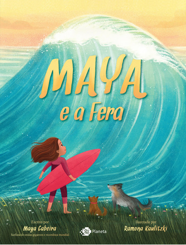 Maya E A Fera, De Maya Gabeira. Editora Outro Planeta, Capa Mole Em Português