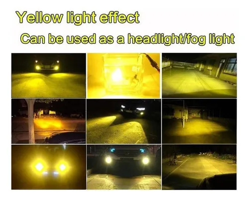 C6 Faro H4 Led Coche Led Faro H11 H3 Luz Antiniebla H7 9012