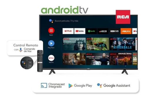 Imagen 4 de 5 de Smart Tv Led 50 Rca And50fxuhd 4k Android Tv Techcel Full