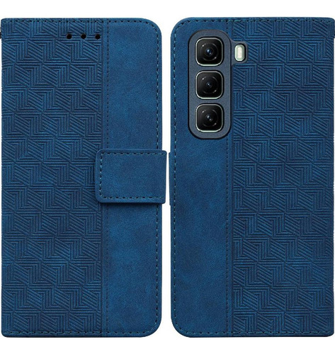 Carcasa Abatible For Infinix Hot 50 5g Cartera Geométrica