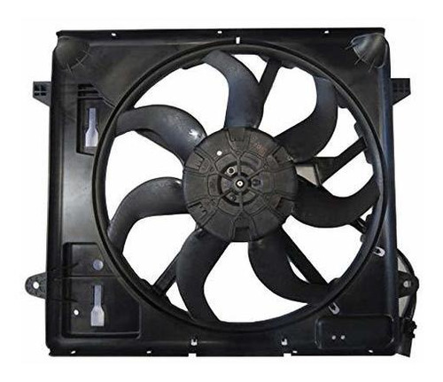 Rareelectrical New Dual Radiator & Condenser Fan Compatible 