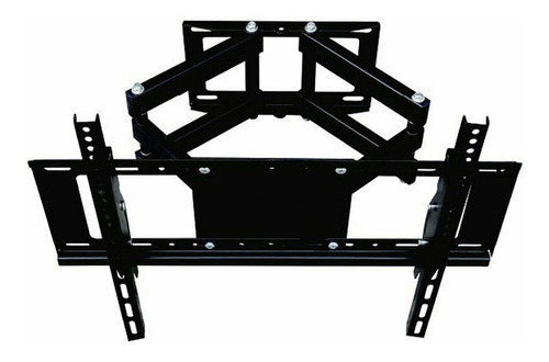 Soporte de pared doble brazo para Tv o monitor led lcd 26 a 55" color negro Raitot
