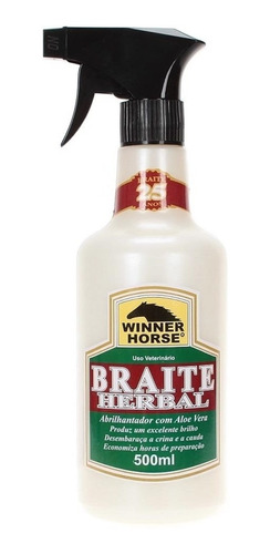 Braite Herbal Com Pulverizador - Winner Horse 0845