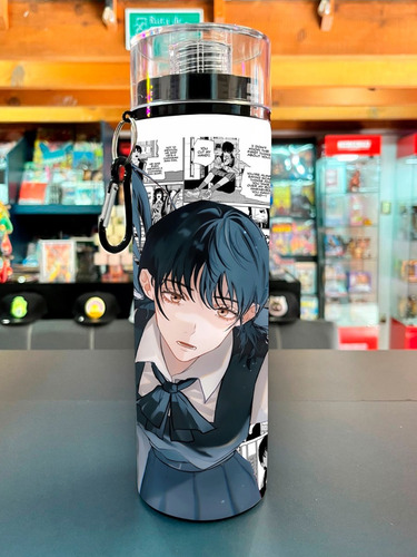 Botella Deportiva Asa Mitaka Chainsaw Man 750 Ml