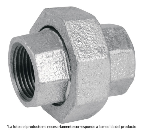 Tuerca Unión Galvanizada 1/2' 47479 5 Pz