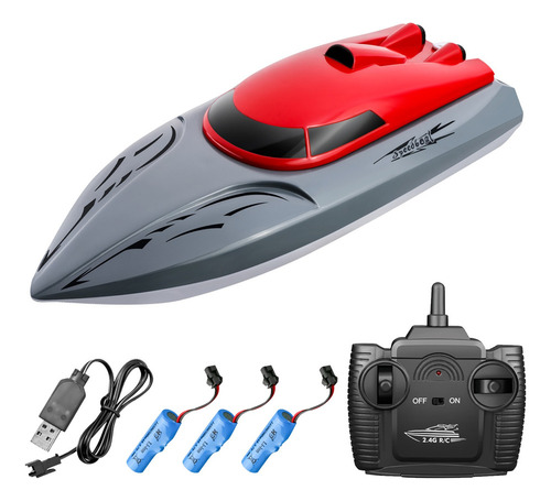  806 2.4 G Rc Bote Control Remoto Barco 20km/h Juguete