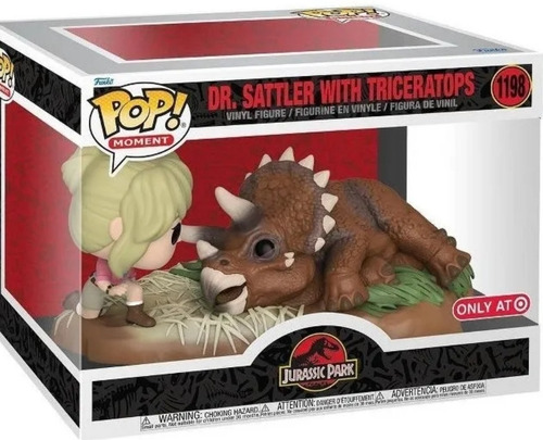 Funko Pop Town Dra Sattler Jurassic Park Target #1198 Nuevo