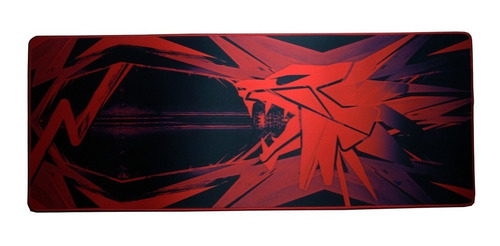 Imagen 2 de 6 de Mouse Pad gamer Noga ST-G12 Stormer de goma 28cm x 75cm x 0.3cm rojo/negro