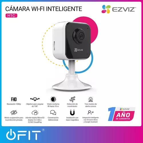 Cámara De Seguridad Ezviz Mini Wifi Ip Interior Oculta Espia