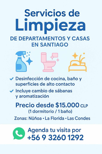 Limpieza A Departamentos O Casas