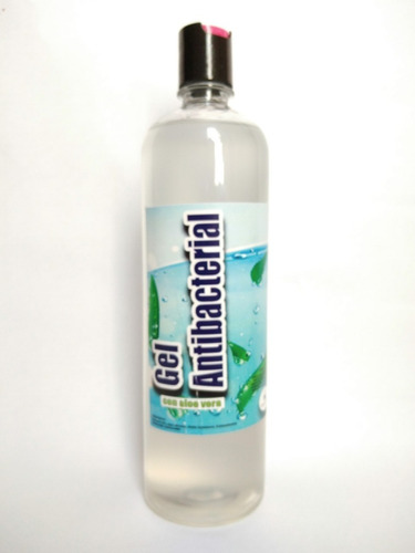 Gel Antibacterial 1 Litro 70% Alcohol Humectante 1 Pieza