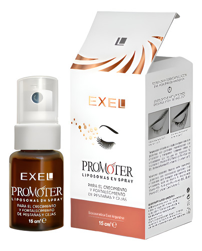 Promoter De Exel Para Crecimiento De Cejas Y Pestañas. 15ml.