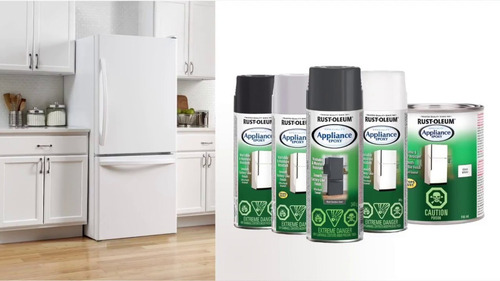 Imagen 3 de 5 de Esmalte Para Electrodomésticos Rustoleum Blanco Aerosol 340g