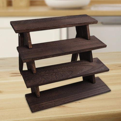 Estante De Exhibición De Madera, Expositor De Objetos