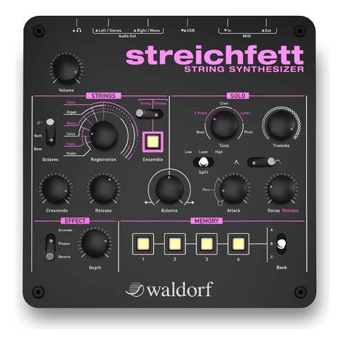 Waldorf Streichfett - Sintetizador