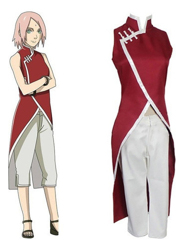 Ddmispo Juego De Cosplay De Sakura Rupas De Naruto Haruno C