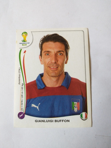 Fifa World Cup Brasil 2014 Gianluigi Buffon Panini 2014 #319