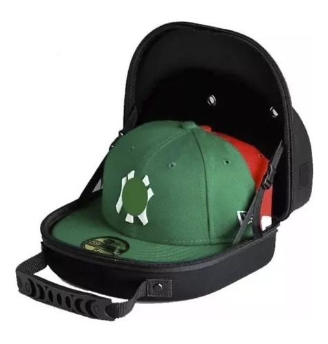 Maleta Porta Gorras Sombreros Bolso Viajero Rígida Estuche 