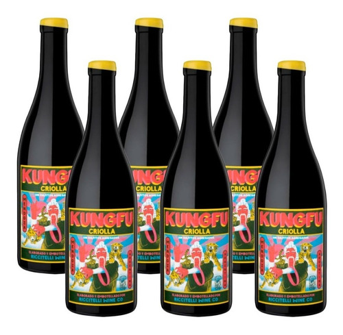 Vino Kung Fu Criolla Caja X 6un - Bodega Riccitelli Wine